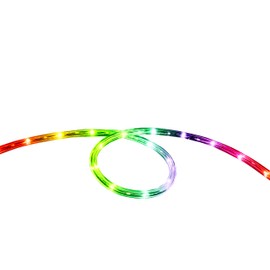 DEERPORT DÉCOR LED Rope Lights Outdoor, 108 LEDs 16Ft Connectable Color Changing Strip Light, 110V Plug Waterproof Classic Tube Lights for Indoor Tree Patio Garden Party Wedding Christmas Decorations