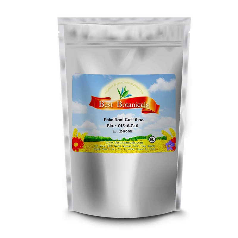Best Botanicals Poke Root Cut 16 oz.