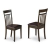 East West Furniture Capri Dining Chairs Set of 2 -
