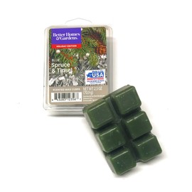 Better Homes and Gardens Scented Wax Cubes 2020 Editions - Blue Spruce & Tinsel - 2.5 Oz
