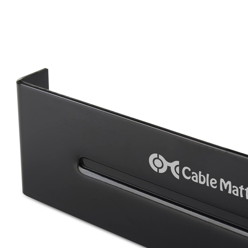 Cable Matters 1U Hinged 19" Wall Mount Panel Bracket, 22