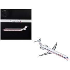 DCD McDonnell Douglas MD-90 Aircraft Toy American Airlines Commercial Model (N904RA) White Red Blue Stripes 'Gemini 200' Resin