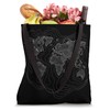 World Map Tote Bag