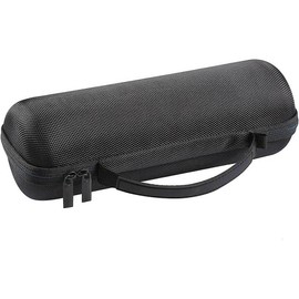 SaharaCase Travel Carry Case for Ultimate Ears Boom 3 and LG - XBOOM Go Bluetooth Speaker [Shockproof Bumper] Rugged Protection Anti-Slip Grip - Black