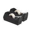 Desktop Tape Dispenser, 2-Pack, Non-Skid Base - with 3 Extra