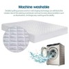 Water Proof Microfiber Mattress Protector Hotel Quality Anti Dustmite, Absorbent,