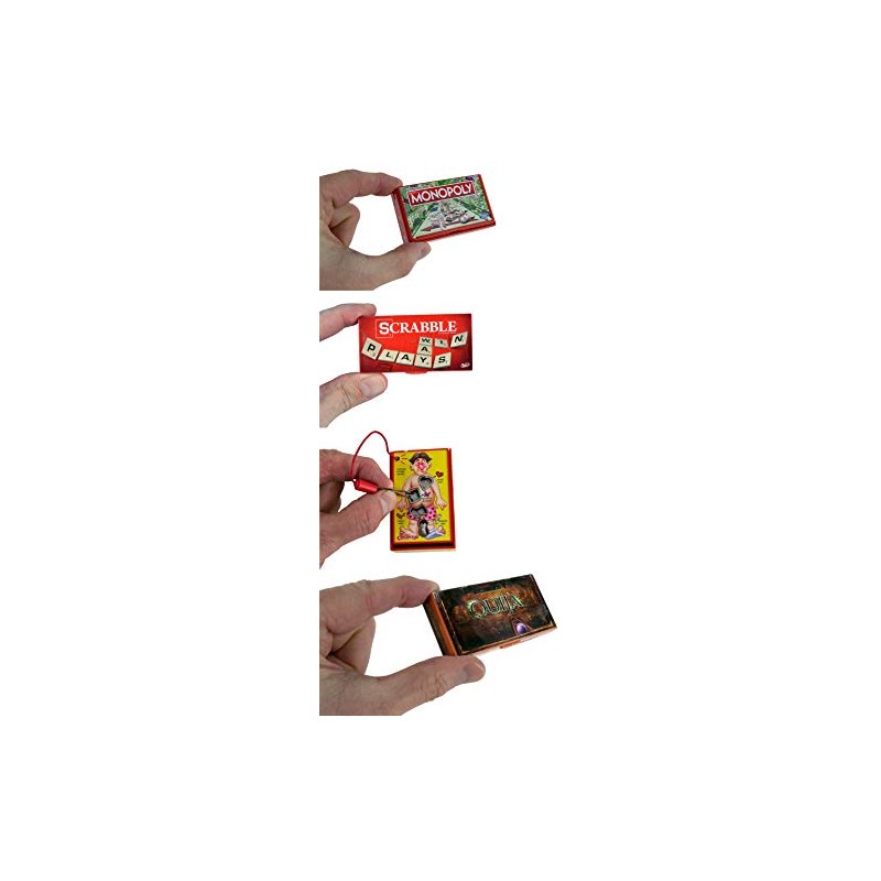 World's Smallest Mini Board Games Bundle Set of 4 -