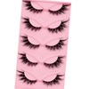 WALWAL Fox False Eyelashes - Natural Curly 3D Volume Fake