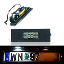 Do!LED 16Z207 LED License Plate Light Xenon White with E Certification Mark