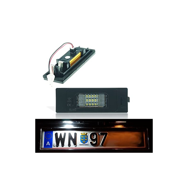 Do!LED 16Z207 LED License Plate Light Xenon White with E