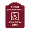 SignMission Designer Series Sign - Georgia ADA Handicapped Parking Sign