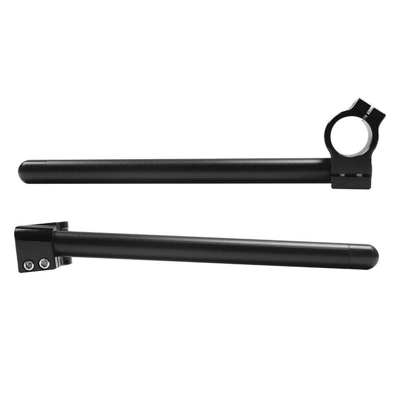 HIYOYO Motorcycle Clip-On 7/8'' Handlebars 41MM Fork Tube Handle Bar