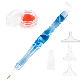 RovyFota Diamond Painting Pen, Resin, Blue, 5D, Diamond Painting Tools, Hobby