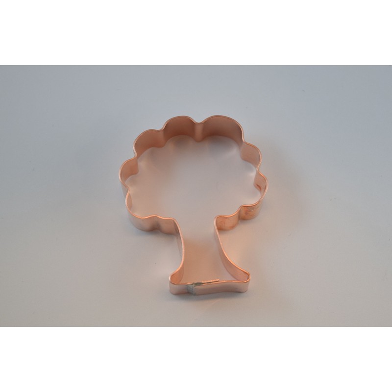 Tiny Oak Tree Copper Cookie Cutter