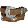 Austin Texas Star Conchos Cowboy Cowgirl Western Belt Crazy Horse