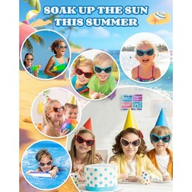 Kids Spider Sunglasses Bulk 24 Pack, Party Favors for Kids Age 3-8, UV400 Protection Sunglasses for Boys Girls, Goodie Bags Stuffers for Birthday/Classroom/Pool Party Supplies, Gifts for Students