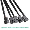 4-Pin Molex Power Supply Cable for 5 x 3/4-Pin WM