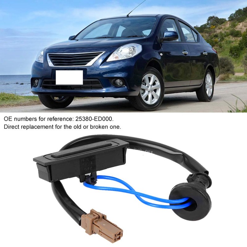 Car Rear Trunk Liftgate Tailgate Gate Open Release Switch for