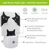 AOWULA Black Cats Night Light,Night Lights Plug into Wall, Led