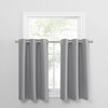 PONY DANCE 2 Panels Blackout Half Curtains for Small Windows