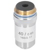 40X High Magnification Objective Lens, Achromatic Microscope Objective 40/0.65 for