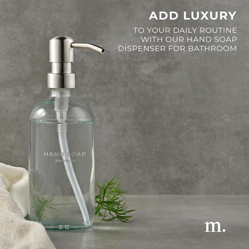 MaisoNovo Hand Soap Dispenser for Bathroom | 16.9 fl oz