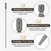 sourcing map T20 Torx Head Screwdriver Bit 1/4" Hex Shank