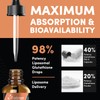 2000MG Liposomal Glutathione Liquid Drops, Ultra High Absorption, Natural Detoxification,