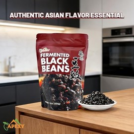 Apexy Premium Fermented Black Beans for Authentic Asian Dishes