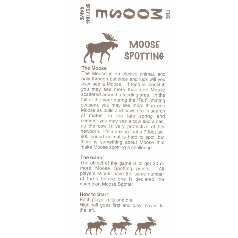 Koplow Games Moose Dice Game