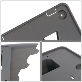 Auto Dynasty GM1068214 Factory Style Front License Plate Mounting Bracket Compatible with GMC Canyon 2021, Matte Black