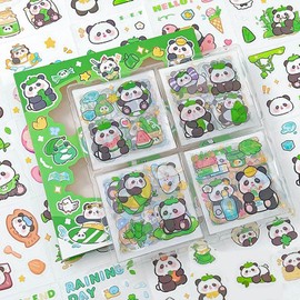 Diary Stickers, Cute, 100 Pieces, Gift Box Included, Notebook, Collage Material, Stickers, Diary Stickers, DIY Handbook Stickers, Diary, Calendar, Household Book, Exquisite Gift Box Included, Collage