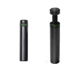 ALAMENGDA Graphics Card GPU Brace Support,Video Card Sag Holder Bracket, GPU Stand,Graphics Card Support (Black/Green, D:0.59" * H:2.83"-4.92")