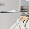 FIRJOY Valet Rod for Closet Pull Out (Silver)