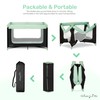 Dream On Me Zodiak Portable Playard in Mint, Lightweight, Packable