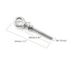 316 Stainless Steel Eye Bolt, Heavy Duty Shoulder Eyebolts Screws