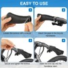Bicycle Grips Ergonomic Non-Slip Rubber Handlebar Grips Bicycle Grips with