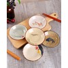WHJY Japanese Retro Porcelain Side Dish Ceramic Side Dishes Bowl