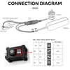 2-in-1 AM32 80A RC Crawler ESC, Brushless ESC 5.2-8.2V BEC