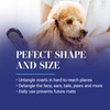 Chris Christensen Dog Brush, 20 mm. Ice Slip Dematting Brush,