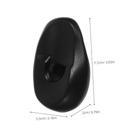 Healvian 8pcs Hair Dye Ear Covers Skin-friendly Earmuffs for Hair Coloring Each Comfortable and Protective Ear Caps