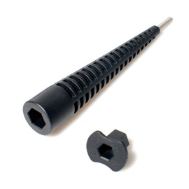 Leisurewize - Corner Steady Winder Deluxe, 19mm Drill Adapter - Perfect For Caravans, Compatible with all Cordless Drill's (LWACC209)