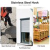 Stainless Steel T-Hook Well Cover Hook Rolling Door Hook Heavy