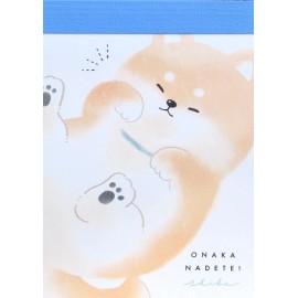 Crux Onaka Nadete! Shiba Mini Memo Pad~KAWAII!!