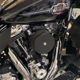 Lane Split Supply Co Harley Davidson, Motorcycle Air Filter Cover Air Cleaner Cover 5.5” Diameter