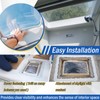 GEATaaT RV Skylight Outer Dome, 18"x 26" Universal Fits Standard