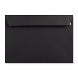 C4 Coloured Envelopes Perfect for A4 Christmas Cards Greeting Cards Invitations Office Use Peel & Seal Mailing Envelopes 324mm x 229mm Pack of 50 (Black)
