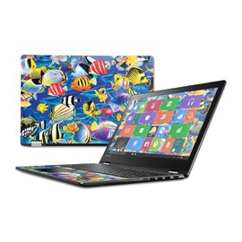 MightySkins Skin Compatible with Lenovo Flex 4 15" – Tropical Fish | Protective, Durable, and Unique Vinyl Decal wrap Cover | Easy to Apply, Remove, and Change Styles | Made in The USA