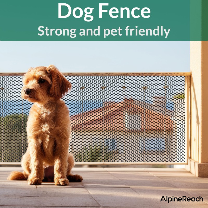 AlpineReach Plastic Wire Mesh 1.3ft x 30ft Fence Roll with