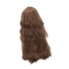Women Long Curly Wigs Central Parting Universal Wig Headgear for